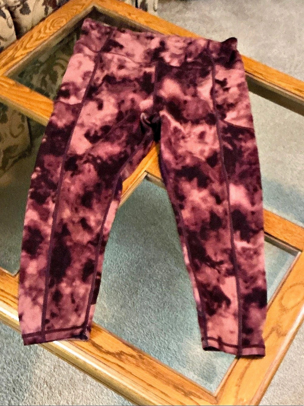 Victoria's Secret Essential High-Rise Pocket Leggings Purple Medium